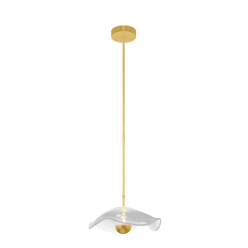 Embark LED Pendant in Gold Leaf/Clear (48|100067-33)