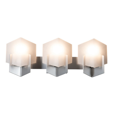 Prisma Three Light Bath Sconce in Oil Rubbed Bronze (39|201357-SKT-14-GG0816)