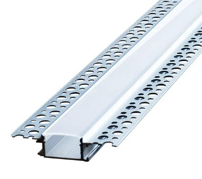 Extruded 6' Mini-Deep Format Channel in White (509|LED-CHL-XD-MD-6-WH)