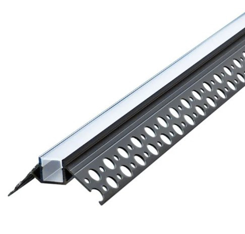 Extruded 6' Outside Corner Mud-In Channel in Aluminum (509|LED-CHL-MI-OSC6)