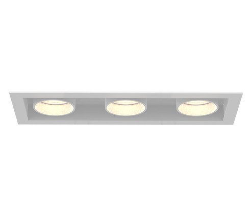 Tango LED Recessed Multiple in White (40|TGO3T02PDPDD1540)