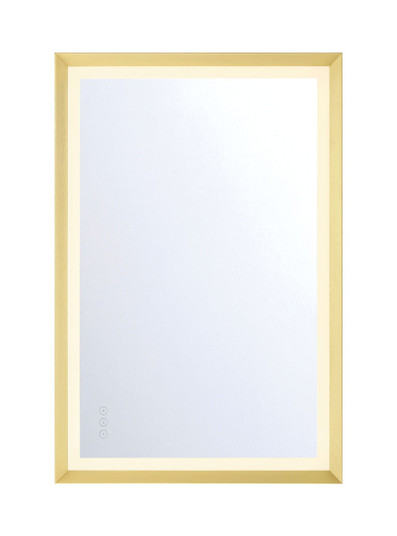 Artell LED Mirror in Brushed Gold (40|48974-011)