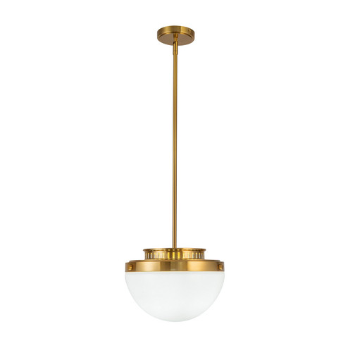 Dahlia One Light Pendant in Brushed Brass (78|AC12010BR)