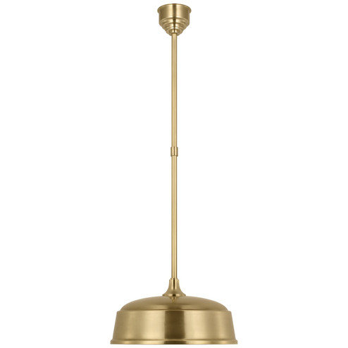 Academy Barn Light LED Pendant in Hand-Rubbed Antique Brass (268|TOB 5812HAB-HAB)