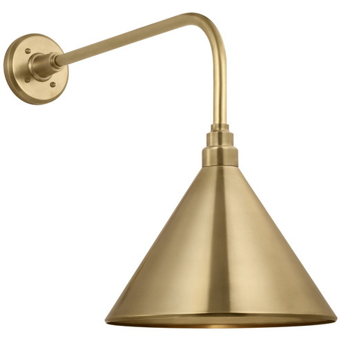 Academy Barn Light LED Barn Light in Hand-Rubbed Antique Brass (268|TOB 2809HAB/S11-HAB)