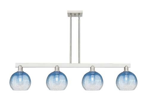 Arcadia Four Light Island Pendant in Brushed Satin Nickel (405|716-4I-SN-G483-8SB)