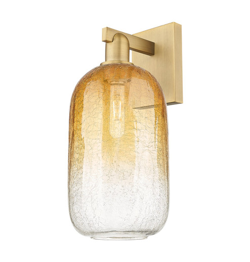 Arcadia One Light Wall Sconce in Brushed Brass (405|716-1W-BB-G482-7AM) Arcadia One Light Wall Sconce in Brushed Brass (405|716-1W-BB-G482-7AM)