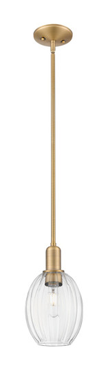Arcadia One Light Pendant in Brushed Brass (405|716-1S-BB-G459-6CL)