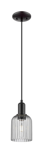 Arcadia One Light Mini Pendant in Matte Black (405|716-1P-BK-G559-5SM)