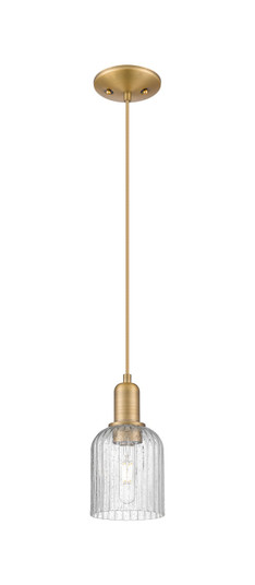 Arcadia One Light Pendant in Brushed Brass (405|716-1P-BB-G559-5SDY)
