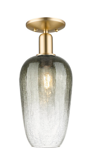 Arcadia One Light Semi-Flush Mount in Champagne Bronze (405|716-1C-CB-G484-7SL) Arcadia One Light Semi-Flush Mount in Champagne Bronze (405|716-1C-CB-G484-7SL)