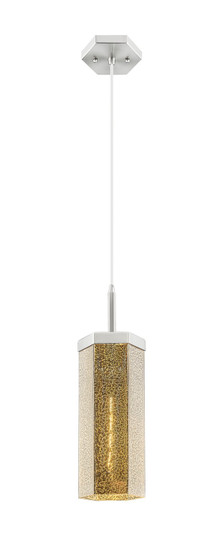 Downtown Urban One Light Pendant in Satin Nickel (405|463-1P-SN-G463-12ME)