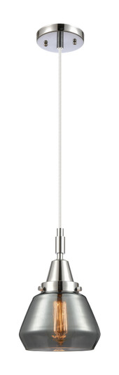 Caden One Light Mini Pendant in Polished Chrome (405|447-1P-PC-G173)
