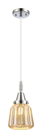 Caden One Light Mini Pendant in Polished Chrome (405|447-1P-PC-G146)