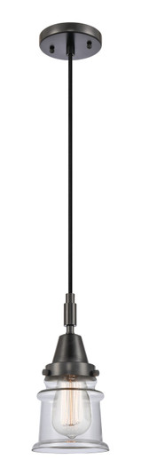 Caden One Light Mini Pendant in Matte Black (405|447-1P-BK-G182S)