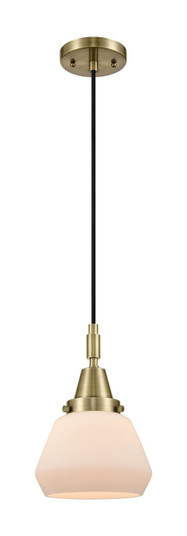 Caden One Light Mini Pendant in Antique Brass (405|447-1P-AB-G171)