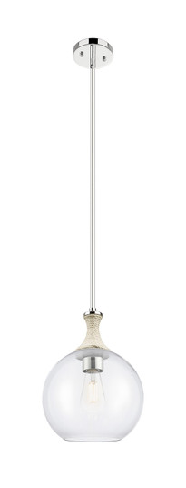 Ballston One Light Pendant in Polished Nickel (405|415-1SR-PN-G122-10)
