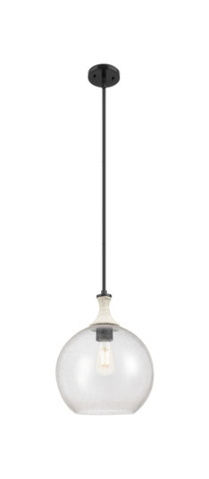 Ballston One Light Pendant in Matte Black (405|415-1SR-BK-G124-12)