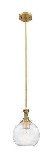 Ballston One Light Mini Pendant in Brushed Brass (405|415-1S-BB-G122-8)