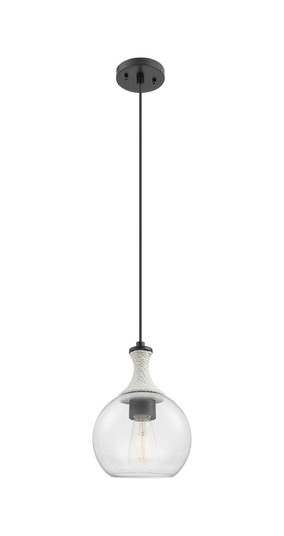 Ballston One Light Mini Pendant in Matte Black (405|415-1PR-BK-G122-8)