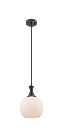 Ballston One Light Mini Pendant in Matte Black (405|415-1P-BK-G121-8)