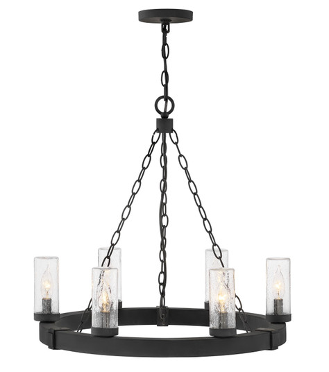 Sawyer LED Chandelier in Black (13|29206BK-LV)