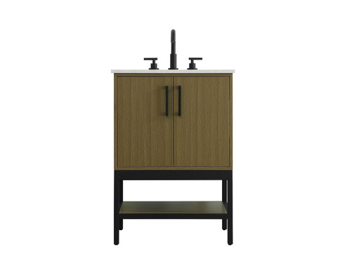 Lennox Bathroom Vanity in Chestnut Brown (173|VF60724MCB) Lennox Bathroom Vanity in Chestnut Brown (173|VF60724MCB)