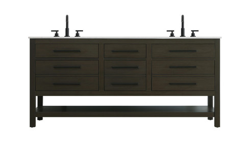 Karson Bathroom Vanity in Mocha Brown (173|VF60572DMMB)