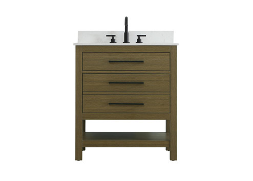 Karson Bathroom Vanity in Chestnut Brown (173|VF60530MCB-BS)
