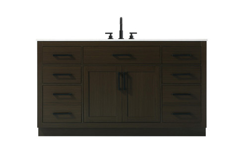 Alden Bathroom Vanity in Mocha Brown (173|VF29760MMB)