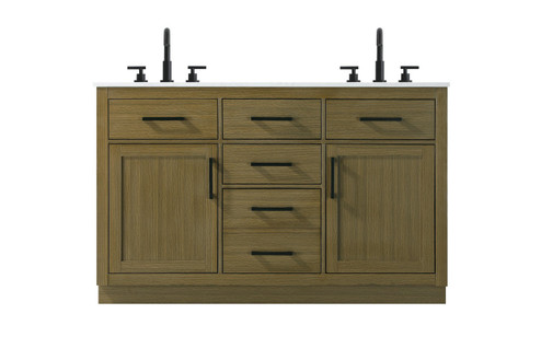 Alden Bathroom Vanity in Chestnut Brown (173|VF29754DMCB)