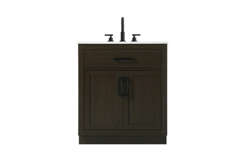 Alden Bathroom Vanity in Mocha Brown (173|VF29730MMB)