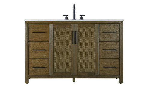 Alina Bathroom Vanity in Hazel Oak (173|VF29554HO)