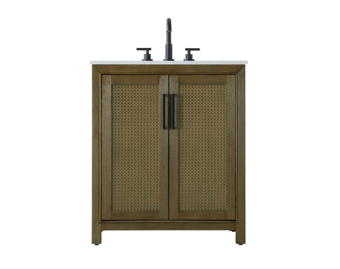Alina Bathroom Vanity in Hazel Oak (173|VF29530HO)