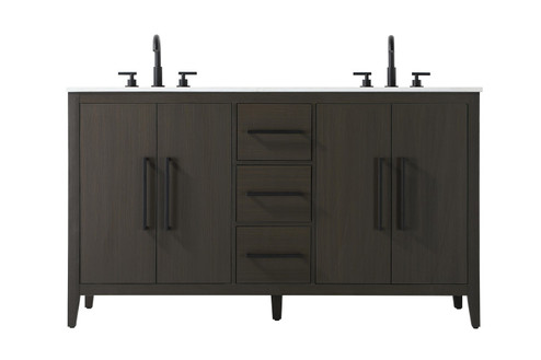Millie Bathroom Vanity in Mocha Brown (173|VF29360DMMB)