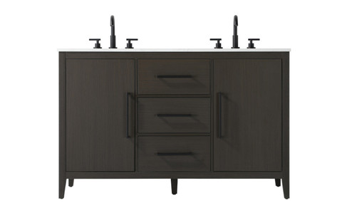 Millie Bathroom Vanity in Mocha Brown (173|VF29354DMMB)