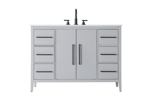 Millie Bathroom Vanity in Grey (173|VF29348GR)