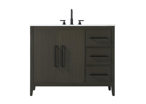 Millie Bathroom Vanity in Mocha Brown (173|VF29342MMB)