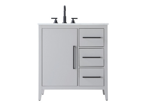 Millie Bathroom Vanity in Grey (173|VF29332GR)
