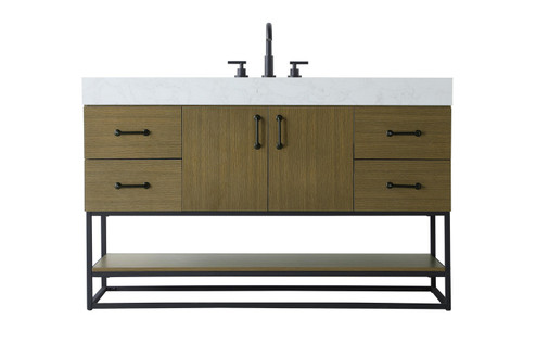 Caroline Bathroom Vanity in Chestnut Brown (173|VF29254MCB)