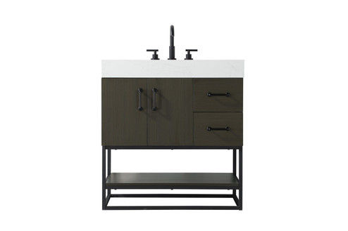 Caroline Bathroom Vanity in Mocha Brown (173|VF29232MMB)