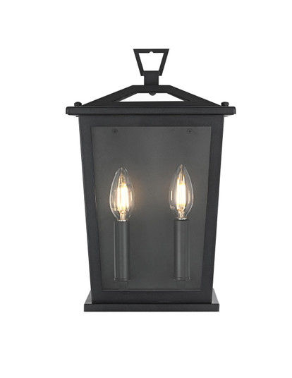 Richmond Two Light Outdoor Wall Sconce in Black (173|OD331W14BK)