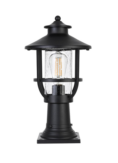 Janney One Light Outdoor Post Mount in Black (173|OD314P17BK)