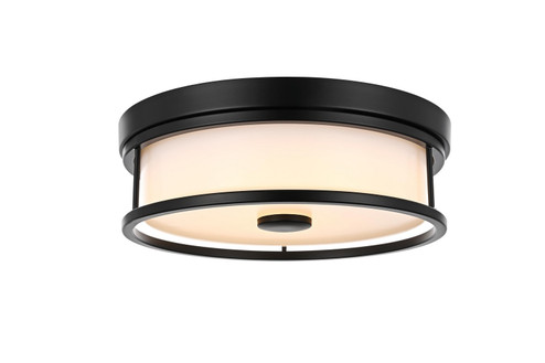 Kolson LED Flush Mount in Black (173|LD305F12BK)