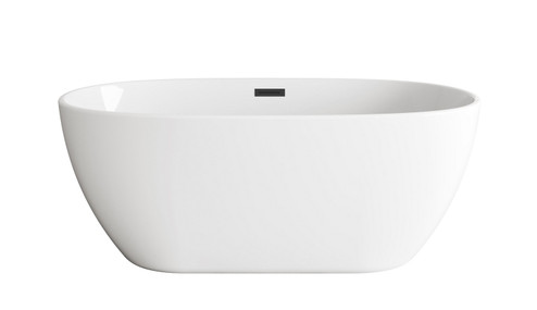 Allegra Soaking Bathtub (173|BT10759GW-MBK)