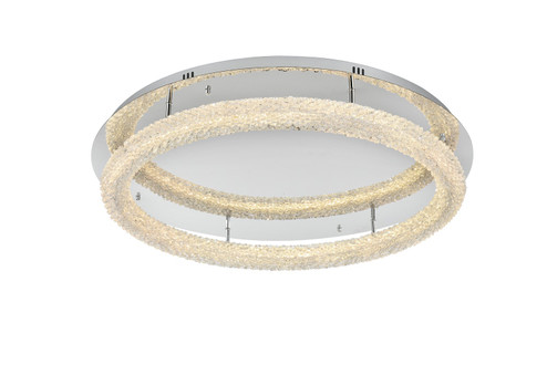 Bowen LED Flush Mount in Chrome (173|3800F33C)