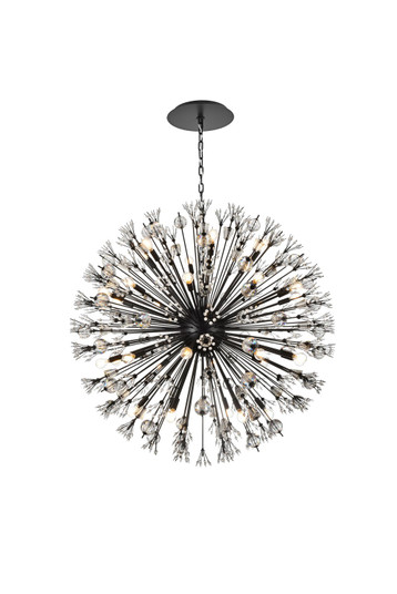 Vera 32 Light Pendant in black (173|2550D44BK)