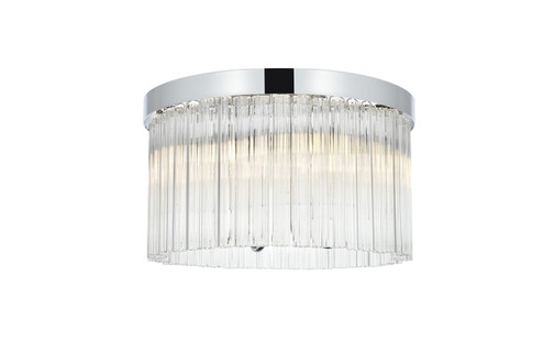 Harlow Four Light Flush Mount in Chrome (173|1070F16C) Harlow Four Light Flush Mount in Chrome (173|1070F16C)
