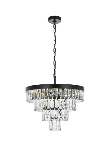 Josephine Ten Light Chandelier in Black (173|1060D20BK)