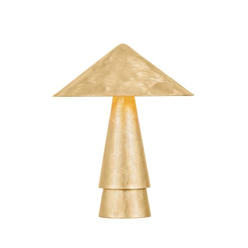 Foxton One Light Table Lamp in Vintage Gold Leaf (70|L2522-VGL)